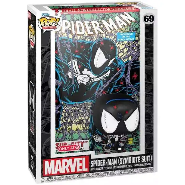 Funko Marvel Spider-Man POP Comic Covers Spider-Man Symbiote Suit