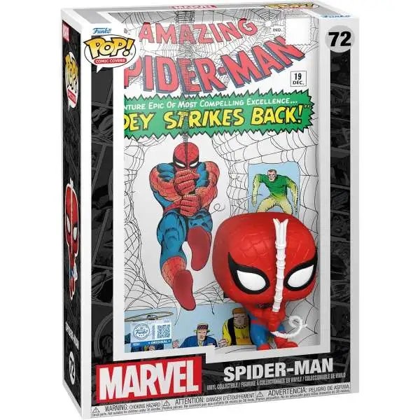 Funko Marvel POP! Comic Covers Spider-Man Exclusive Vinyl Figure #72 [Amazing Spider-Man Volume 1]