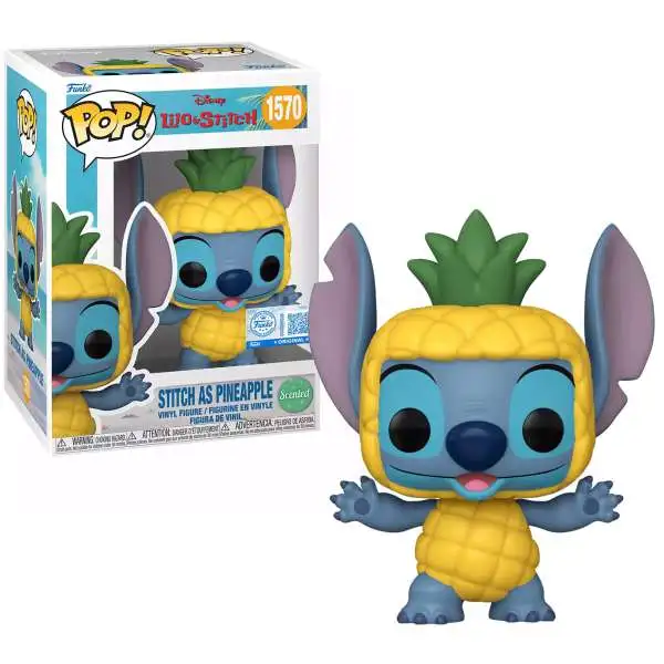 Funko Lilo & Stitch POP! Disney Stitch as Pineapple Vinyl Figure #1570