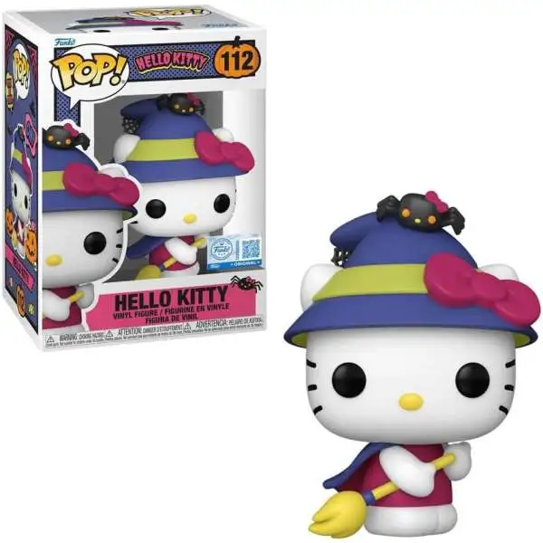 Funko Sanrio Hello Kitty & Friends POP! Animation Hello Kitty Exclusive Vinyl Figure #112 [Halloween, Witch]