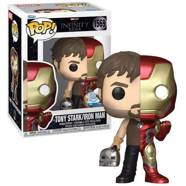 Funko The Infinity Saga POP! Marvel Tony Stark / Iron Man Vinyl Figure #1569
