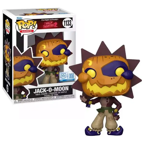 Funko Five Nights at Freddy's Help Wanted 2 POP! Games Jack-O-Moon Exclusive Vinyl Figure #1133