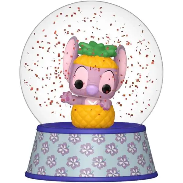 Funko Disney Lilo & Stitch Angel in Pineapple Vinyl Collectible Glitter Globe