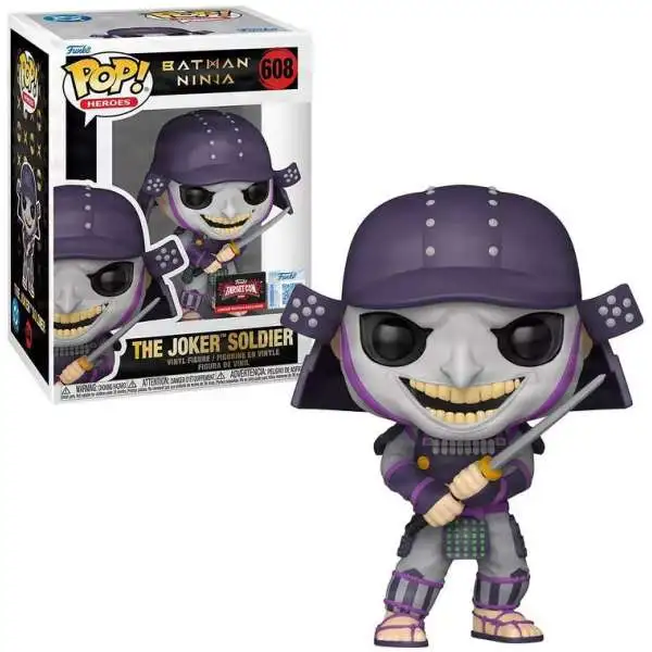 Funko DC Batman Ninja POP! Heroes The Joker Soldier Exclusive Vinyl Figure #608