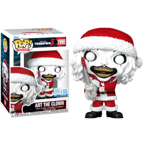 Funko Terrifier 3 POP! Movies Art the Clown Vinyl Figure #1990 [with Chainsaw]