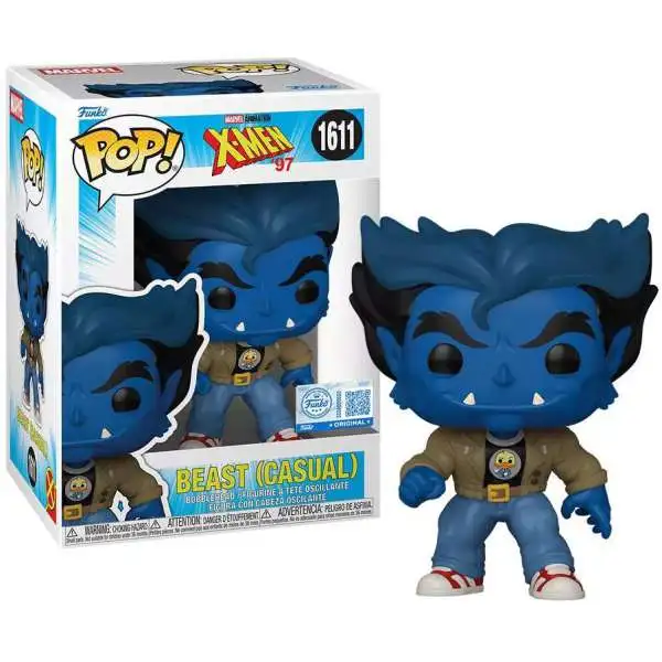 Funko X-Men '97 POP! Marvel Beast Vinyl Figure #1611 [Casual]