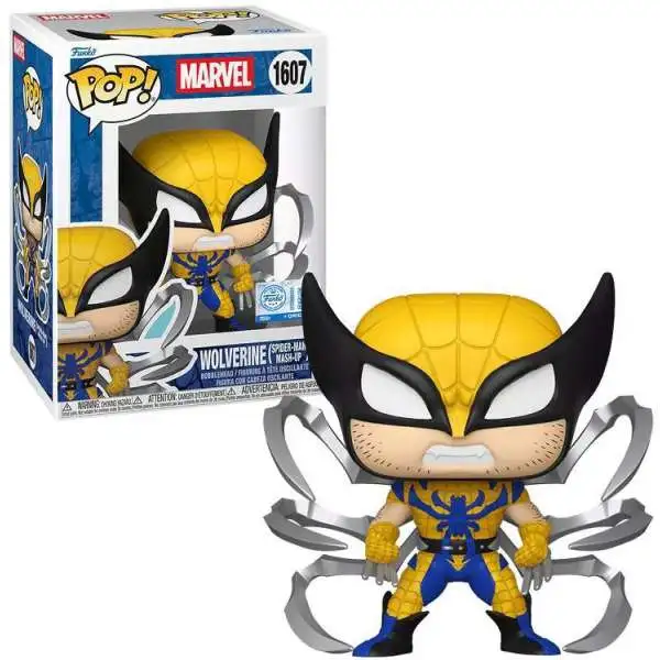 Funko POP! Marvel Wolverine (Spider-Man Mash-Up) Exclusive Vinyl Figure #1607