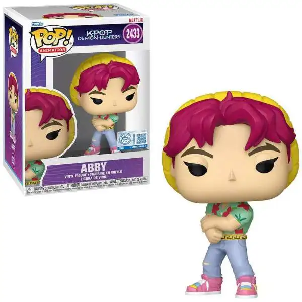 Funko KPop Demon Hunters HUNTR/X POP! Animation Abby Exclusive Vinyl Figure #2433