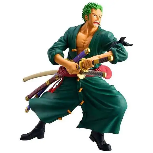 One Piece Grandista Roronoa Zoro 8.6-Inch Collectible PVC Figure (Pre-Order ships July)