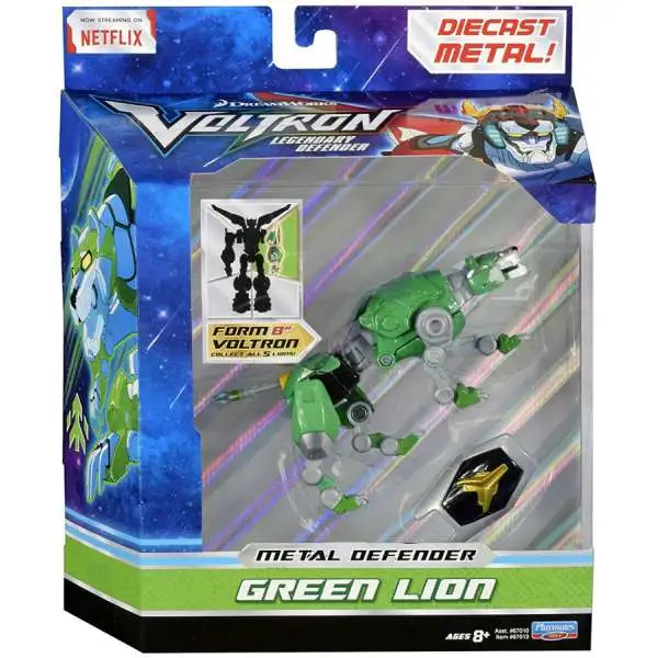 Voltron Legendary Defender Metal Defender Green Lion Diecast Action Figure