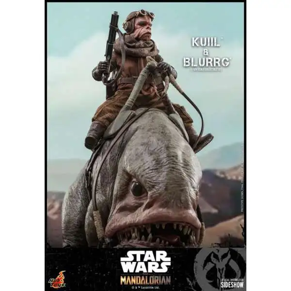 Star Wars The Mandalorian Kuiil & Blurrg Collectible Figure