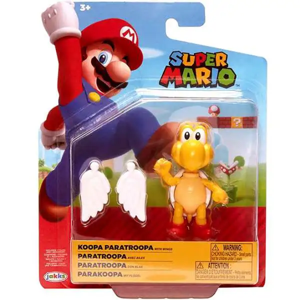 World of Nintendo Wave 20 Koopa Paratroopa Action Figure [RANDOM COLOR, with Wings]