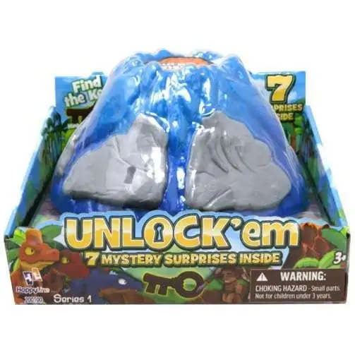 Unlock'em Series 1 Volcano Mystery Surprise [7 Surprises!]