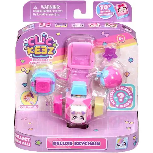 Clickeez Cube Deluxe Keychain [Clickable Collectibles!]