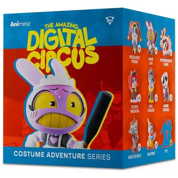 The Amazing Digital Circus Animiniz Costume Adventure Series Mystery Pack [1 RANDOM Figure]