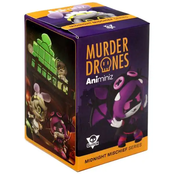 Murder Drones Animiniz Midnight Mischief Series Mini Figure 3-Inch Mystery Pack