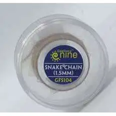 Hobby Round Snake Chain 1.5mm Miniatures Scenery Accessory [1m]