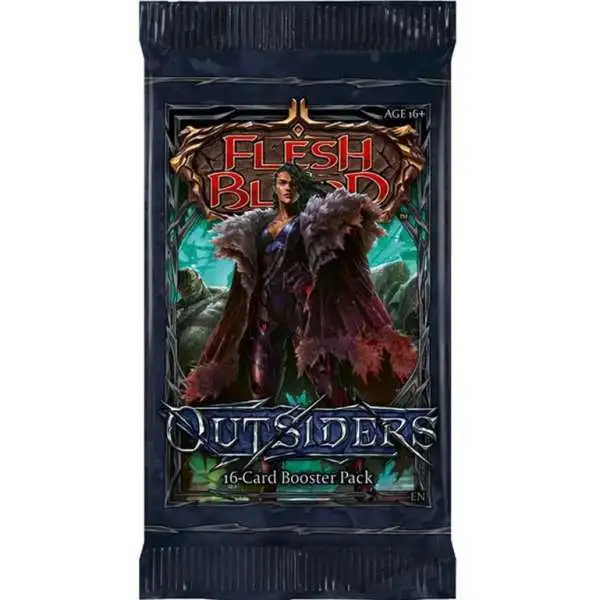 Flesh And Blood Trading Card Game Outsiders Booster Box 24 Packs Legend ...