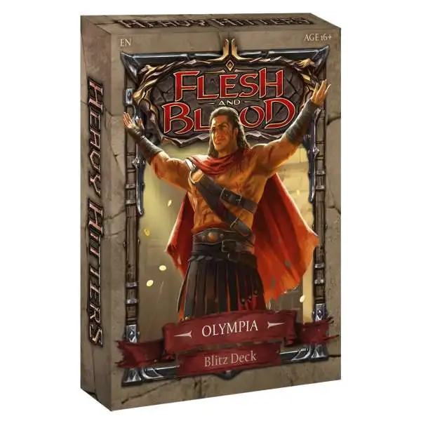 Flesh and Blood Trading Card Game Heavy Hitters Olympia Blitz Deck