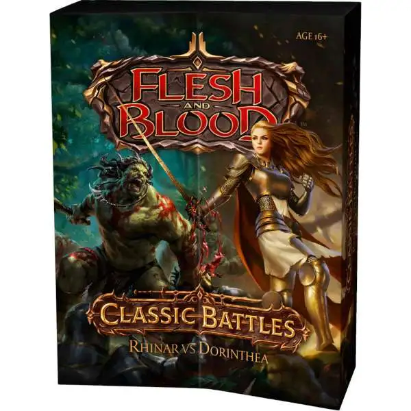 Flesh and Blood Trading Card Game Classic Battles Rhinar vs Dorinthea Boxed Set