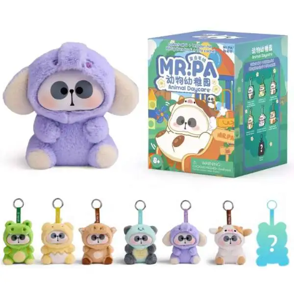 Mr. Pa Animal Daycare Mini Plush Collectible Mystery Pack
