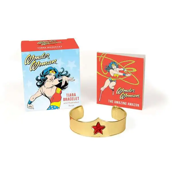 DC Wonder Woman Tiara Bracelet Bracelet [& Illustrated Book]