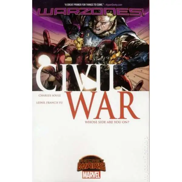 Marvel Civil War Warzones Trade Paperback [Secret Wars]