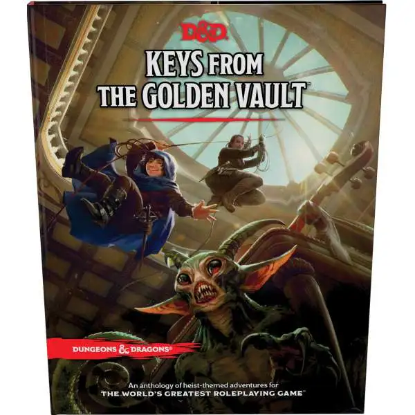 Dungeons & Dragons 5th Edition Keys from the Golden Vault Hardcover Roleplaying Book [Regular Cover]