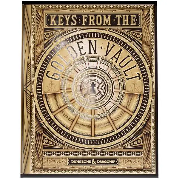 Dungeons & Dragons 5th Edition Keys from the Golden Vault Hardcover Roleplaying Book [Alternate Cover]