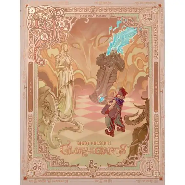Dungeons & Dragons Bigby Presents Glory of the Giants Hardcover Book [Alternate Cover]