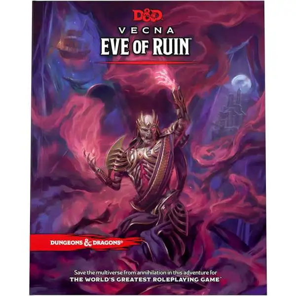 D & D Vecna Eve of Ruin Hard Cover Book
