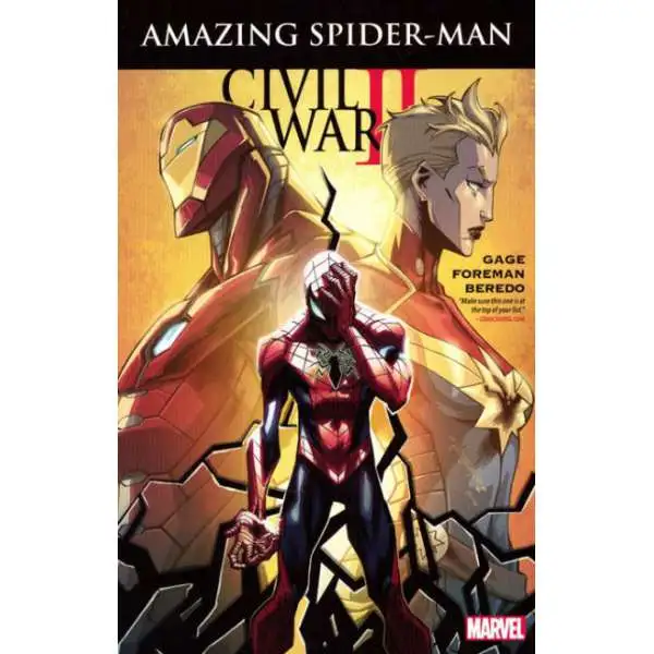 Marvel Civil War II Amazing Spider-Man Trade Paperback