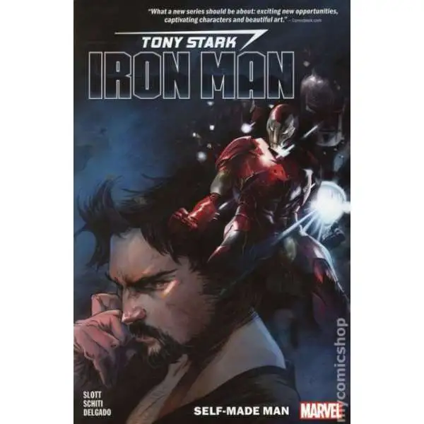 Marvel Tony Stark: Iron Man Self-Made Man Trade Paperback #1