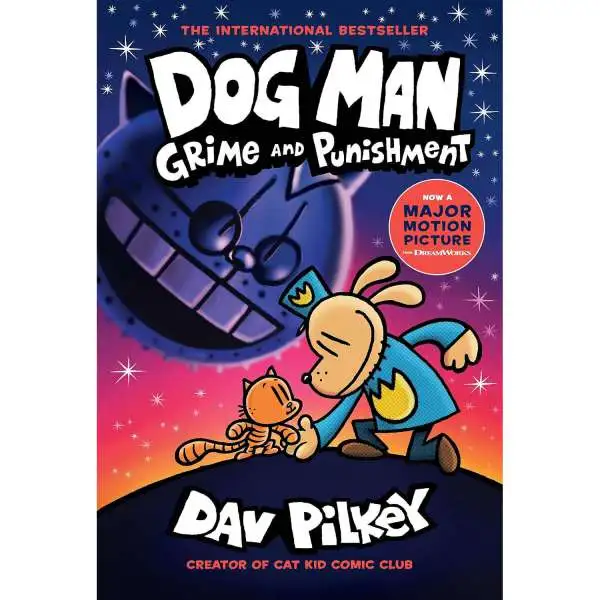 Dog Man Grime and Punishment Hardcover Book