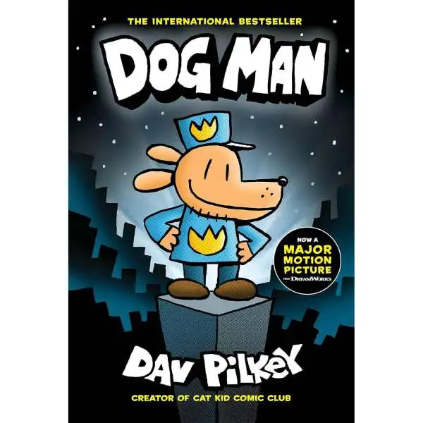 Dog Man Hardcover Book