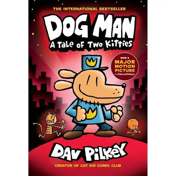 Dog Man A Tale of Tew Kitties Hardcover Book