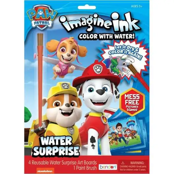 Paw Patrol Imagine Ink Water Surprise Activity Set