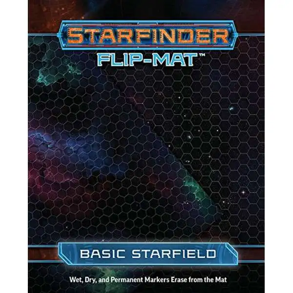 Starfinder Flip-Mat Basic Starfield Roleplaying Accessory