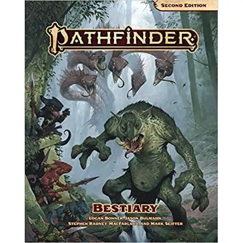 Pathfinder Second Edition Bestiary Core Rulebook [Regular Edition]