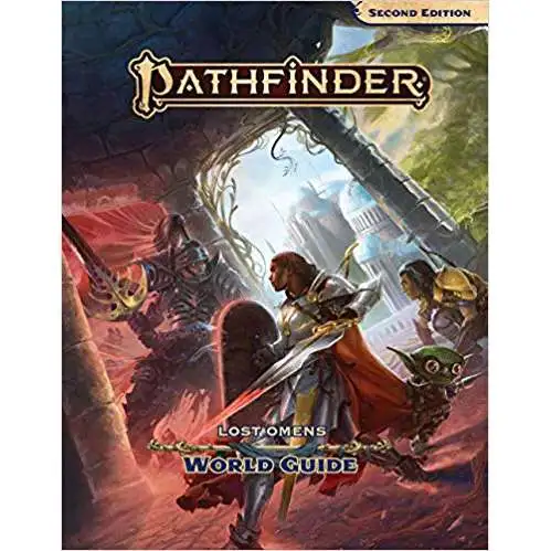Pathfinder 2nd Edition Lost Omens World Guide Role Play Book