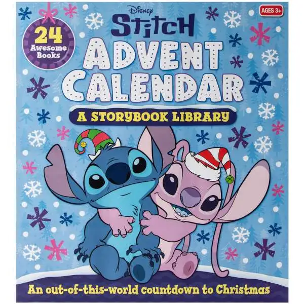 Disney 2025 Holiday Stitch Storybook Library Exclusive Advent Calendar