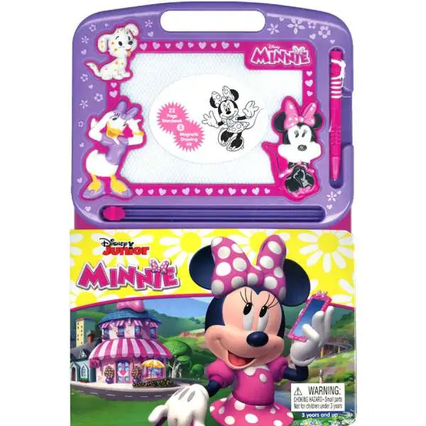 Disney Junior Learning Series Minnie Mouse Storybook & Magnetic Drawing Pad