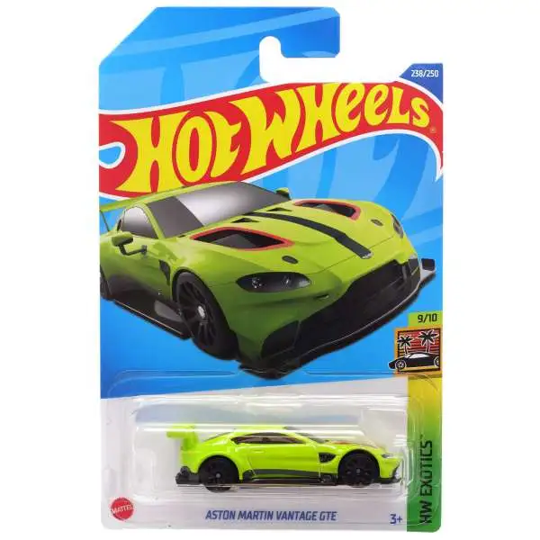 Hot Wheels HW Exotics Aston Martin Vantage GTE Diecast Car