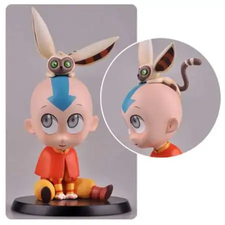 Avatar the Last Airbender Legend of Korra Chibified Characters Aang 5-Inch PVC Statue