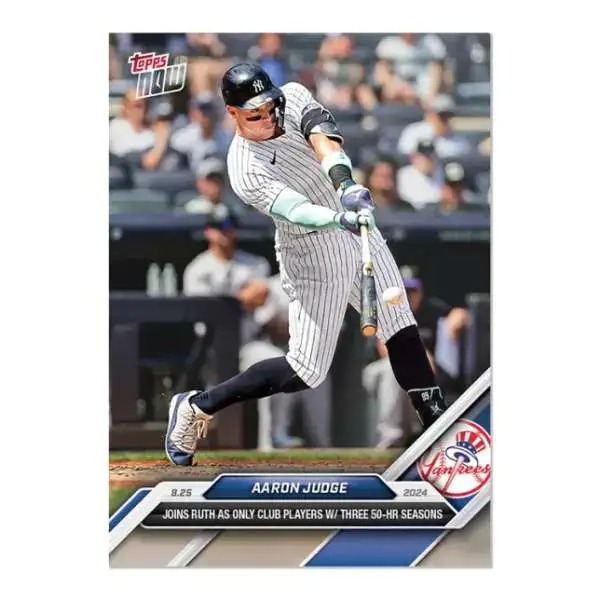 MLB New York Yankees 2024 NOW Baseball Aaron Judge #594