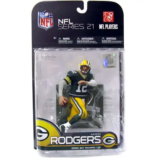 McFarlane Toys NFL Green Bay Packers Sports Picks Football Series 21 Aaron Rodgers Action Figure [Green Jersey]