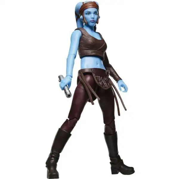 Star Wars Revenge of the Sith Black Series Aayla Secura Exclusive Action Figure [20th Anniversary]