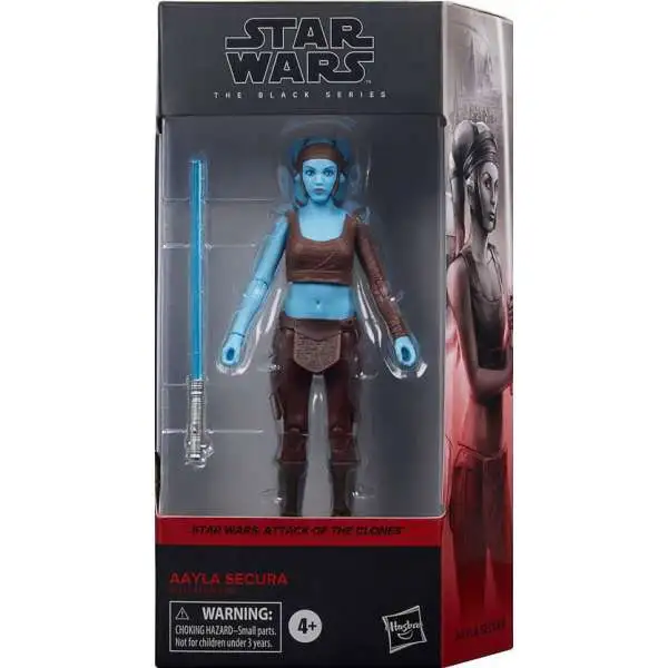 Star Wars Revenge of the Sith Black Series Aayla Secura Action Figure