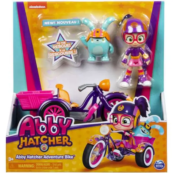 Abby Hatcher Adventure Bike Exclusive 6-Inch Playset [Includes 4 Figures!]