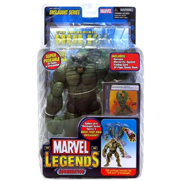 Marvel Legends Series 13 Onslaught Abomination Action Figure Melted ...